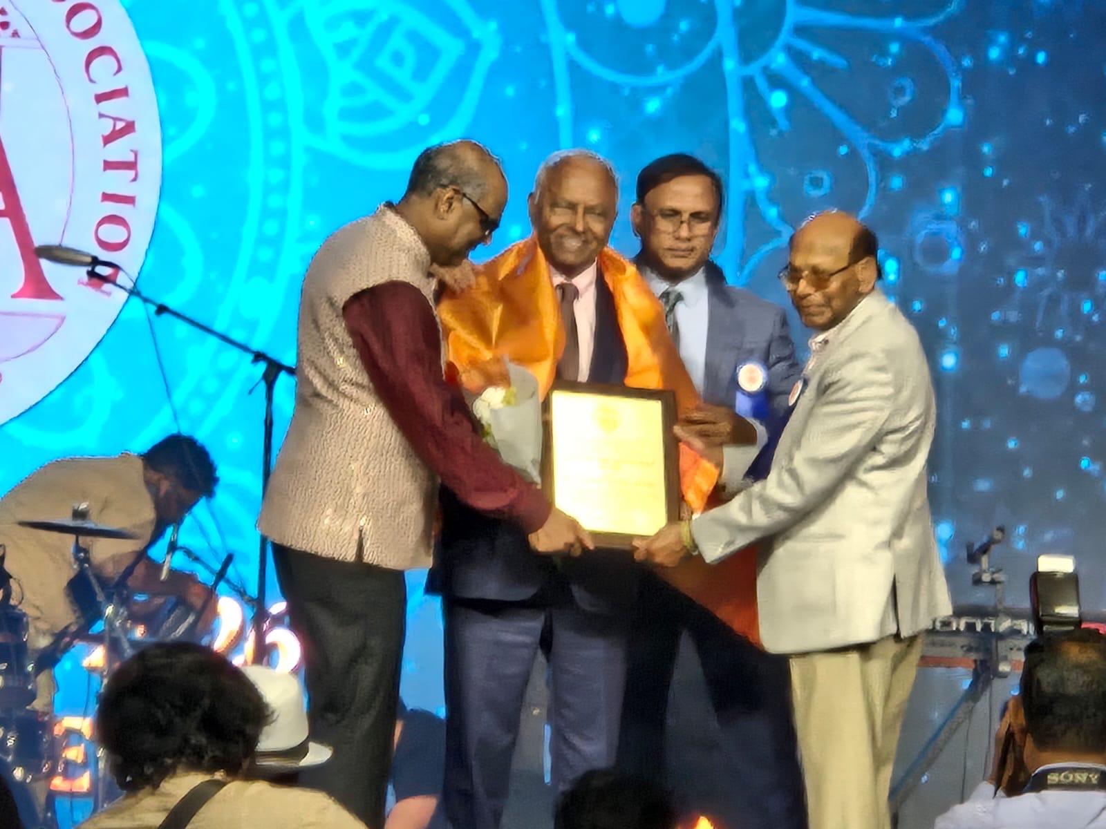 Lifetime Philanthropist Award by the American Telugu Association.